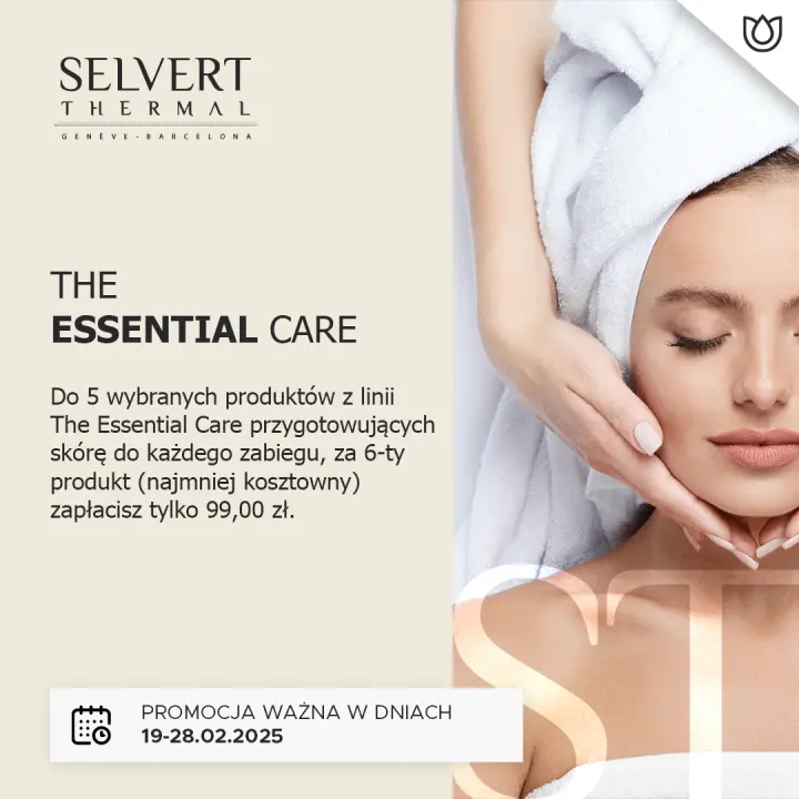 Kreacja promocji Selvert Thermal: ampułki 3+1