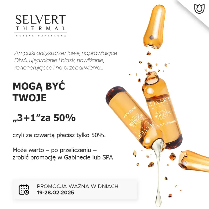 Kreacja promocji Selvert Thermal The Essential Care