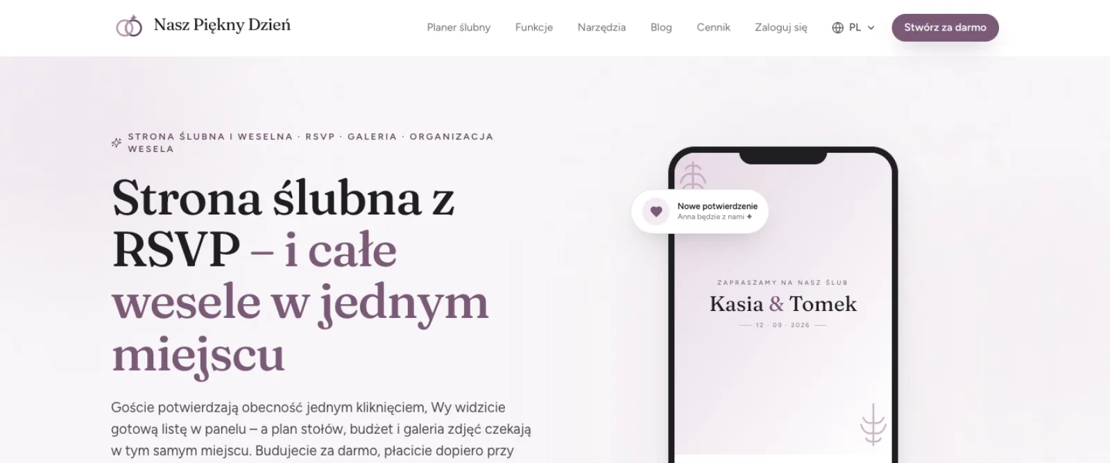 Ekran: NaszPięknyDzień
